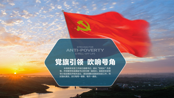 丹棱縣脫貧攻堅工作紀實畫冊設計